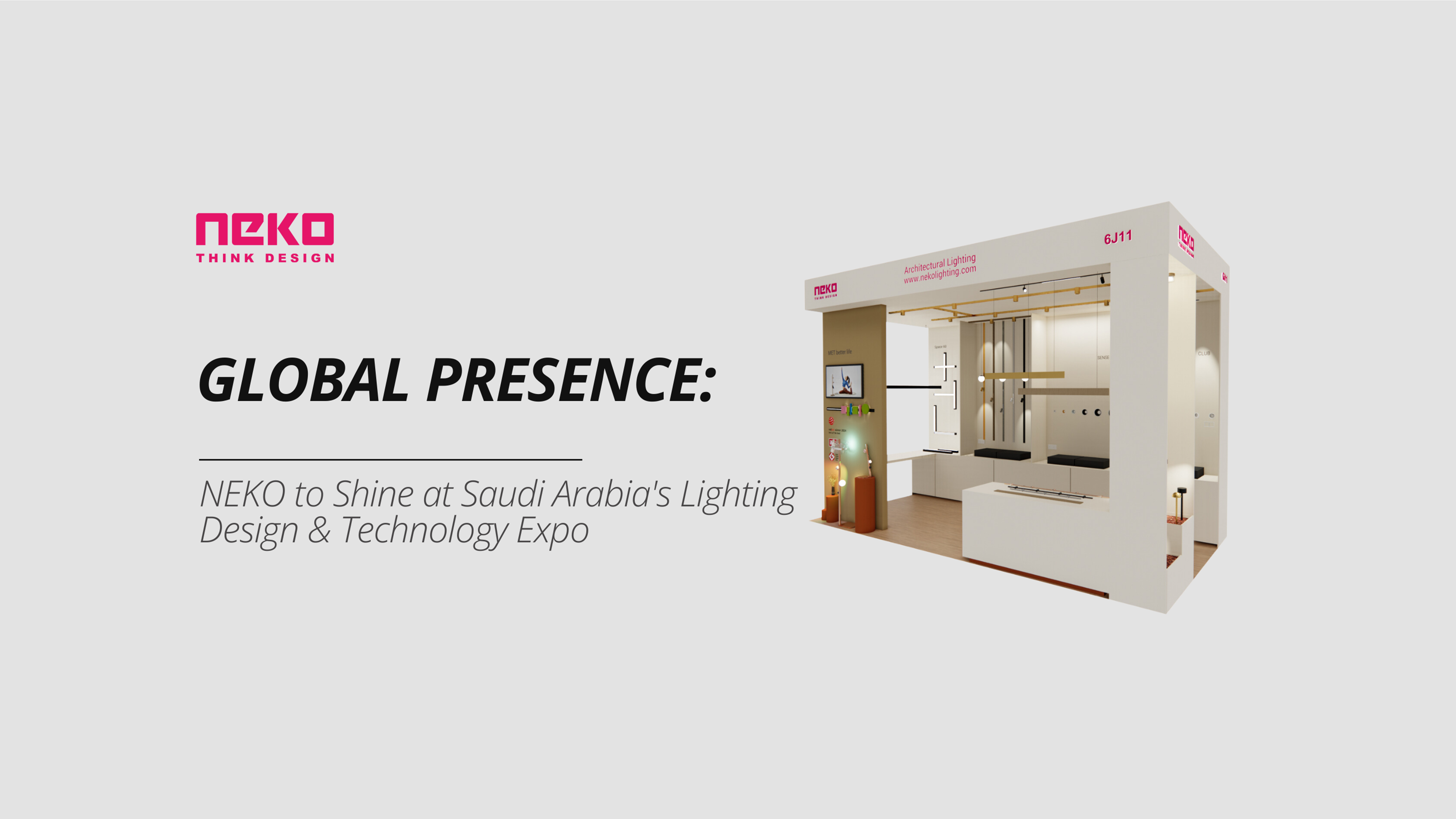 NEKO to Shine at Saudi Arabia’s LightingDesign & Technology Expo